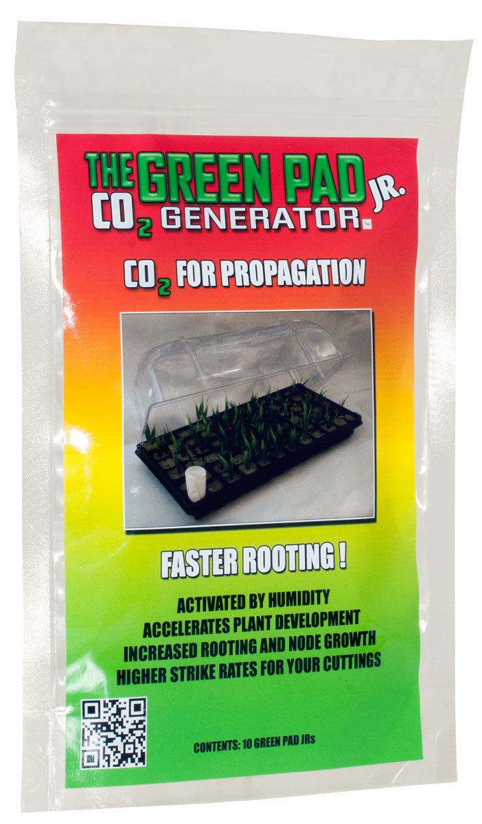Green Pad CO2 Generator pack of 5 pads w//2 hangers